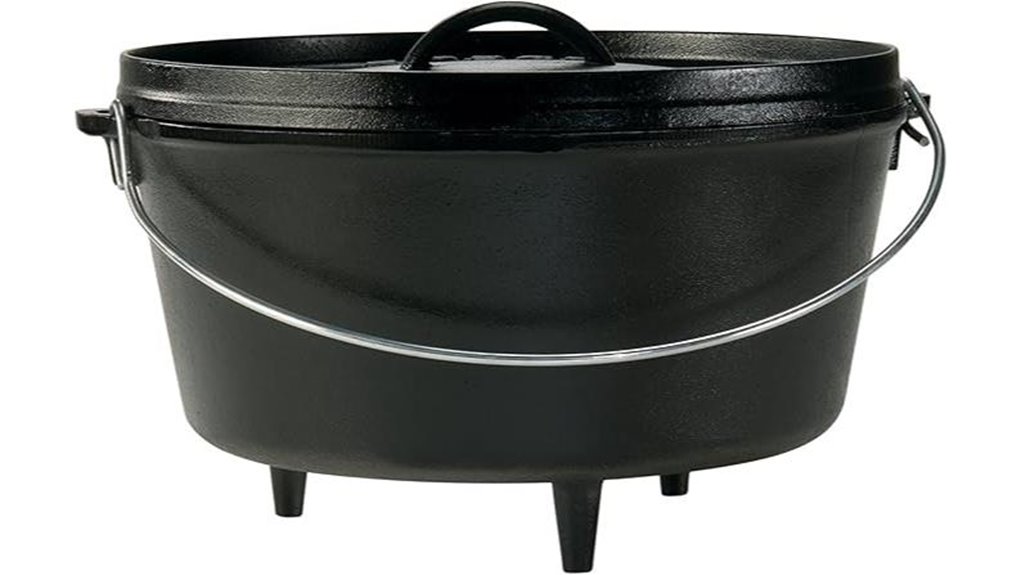 lodge 8 quart seasoned dutch