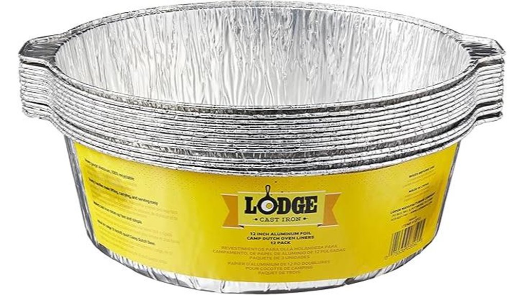 lodge silver 12 inch liner