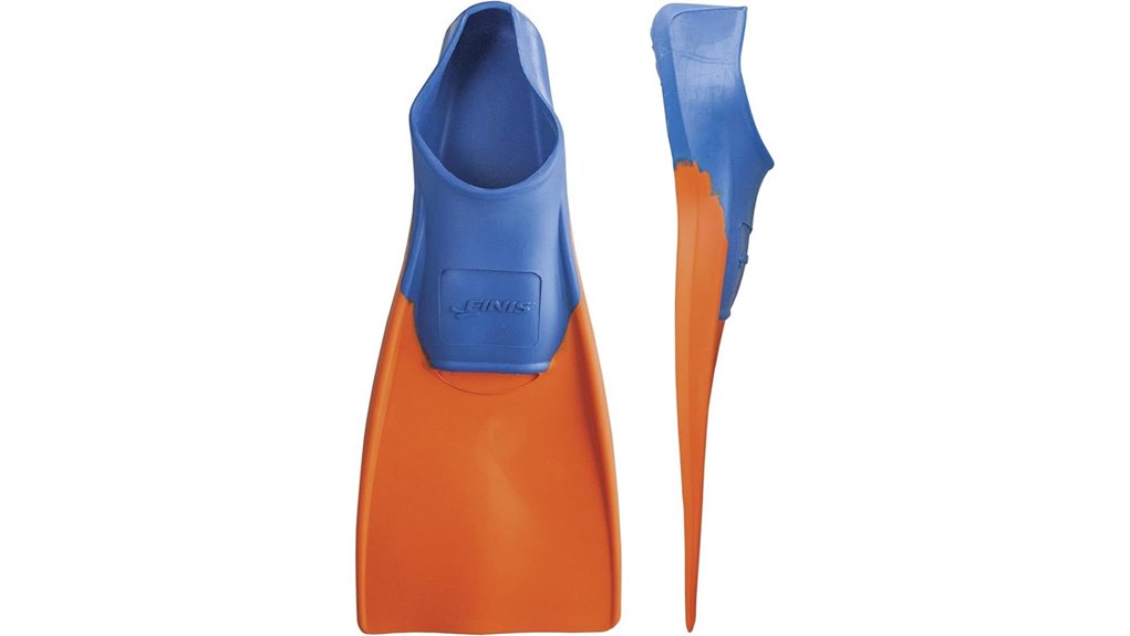 long floating swim fins
