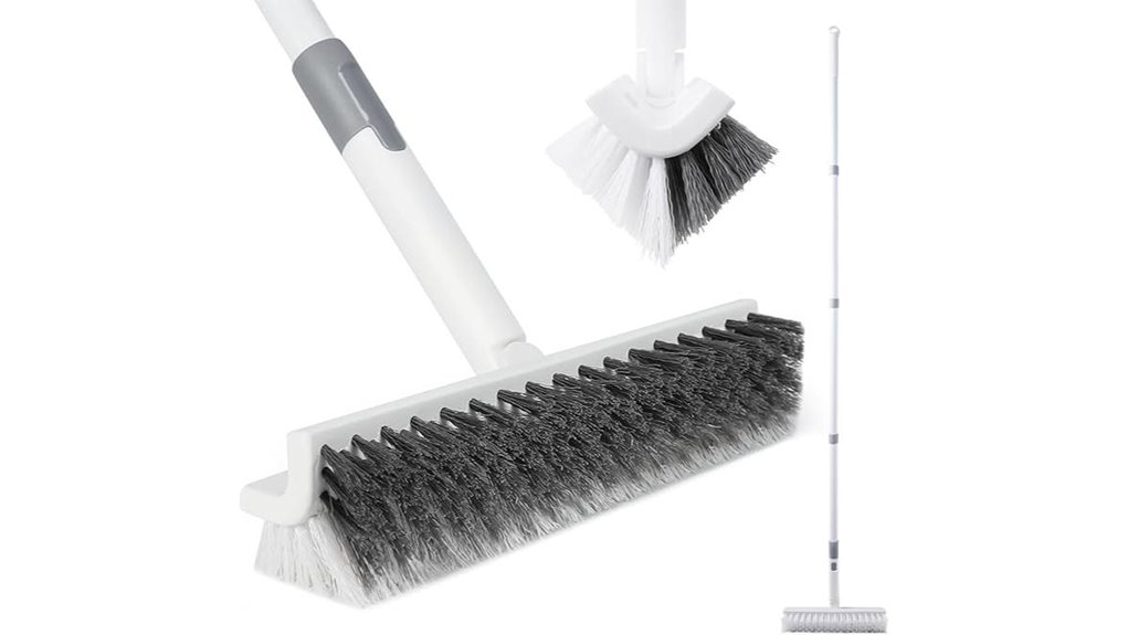 long handle double sided brush