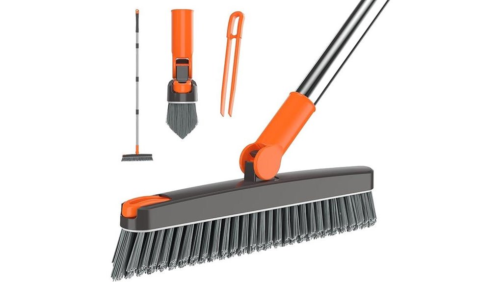 long handle grout brush tweezers