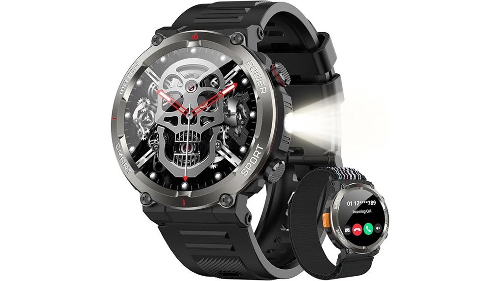 long lasting military smartwatch