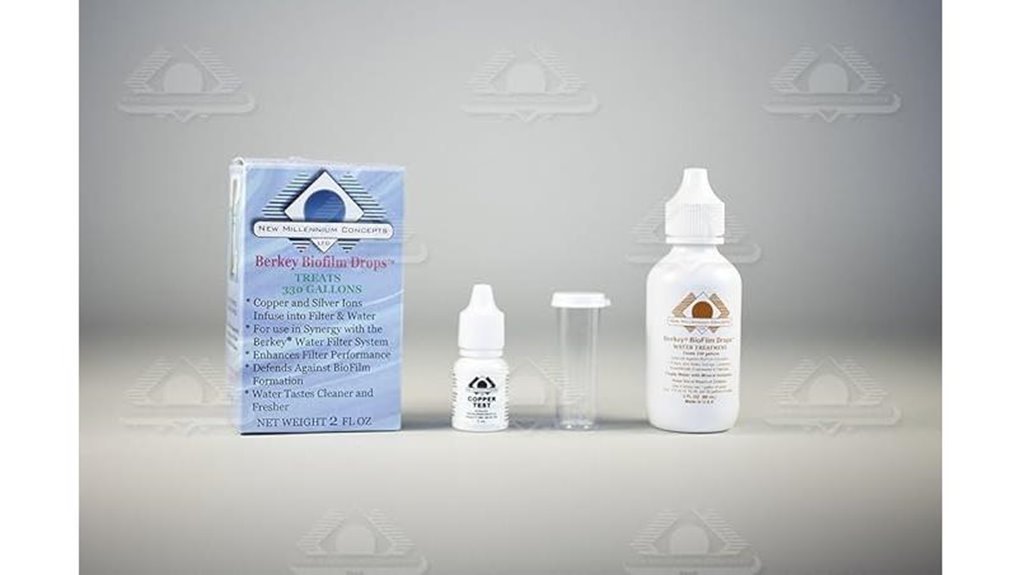 long term biofilm filtration drops
