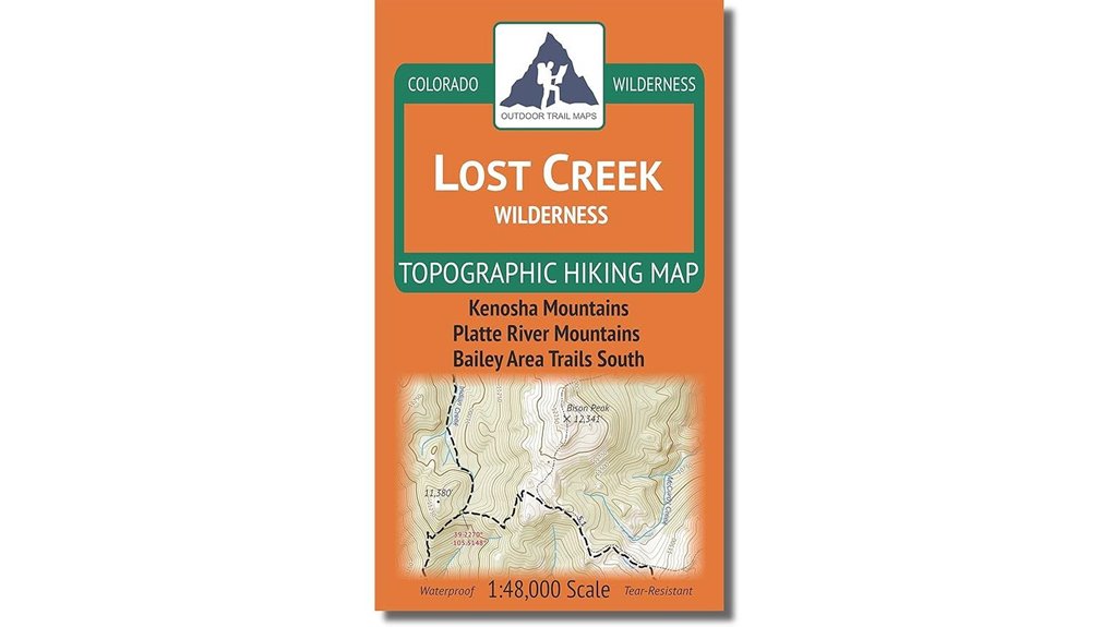 lost creek wilderness map