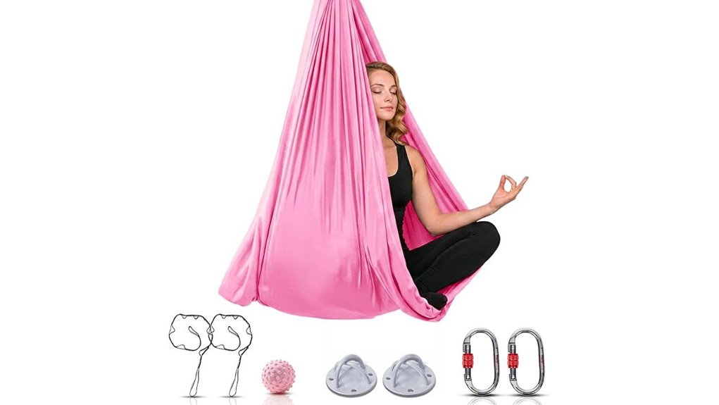 lotus78 purple aerial hammock