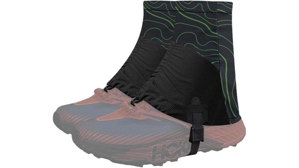 low ankle waterproof hiking gaiters