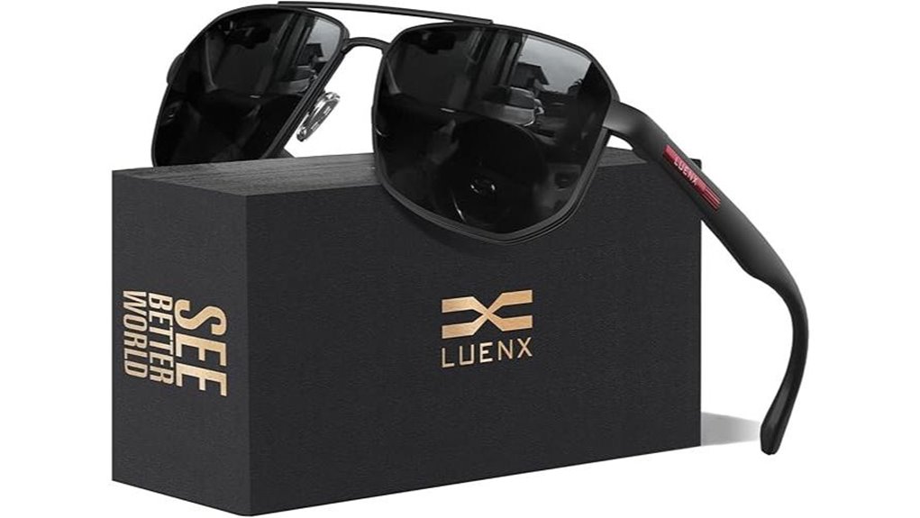 luenx polarized aviator sunglasses