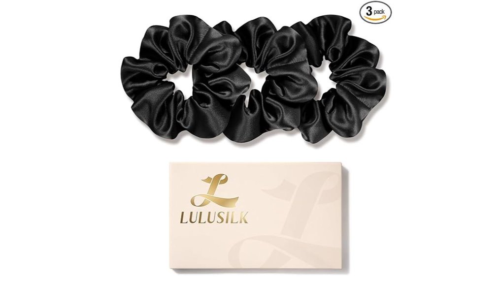 lulusilk mulberry silk scrunchies