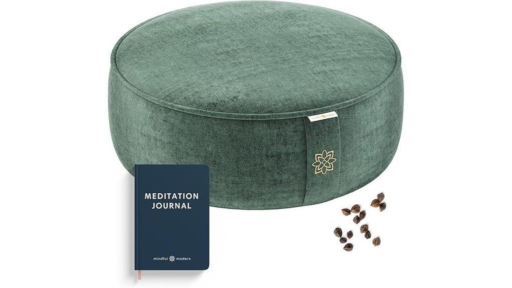 lux velvet buckwheat cushion