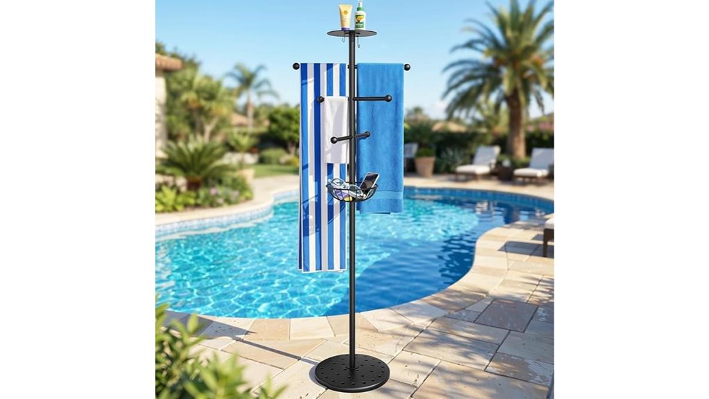 luxspire 63 inch pool rack