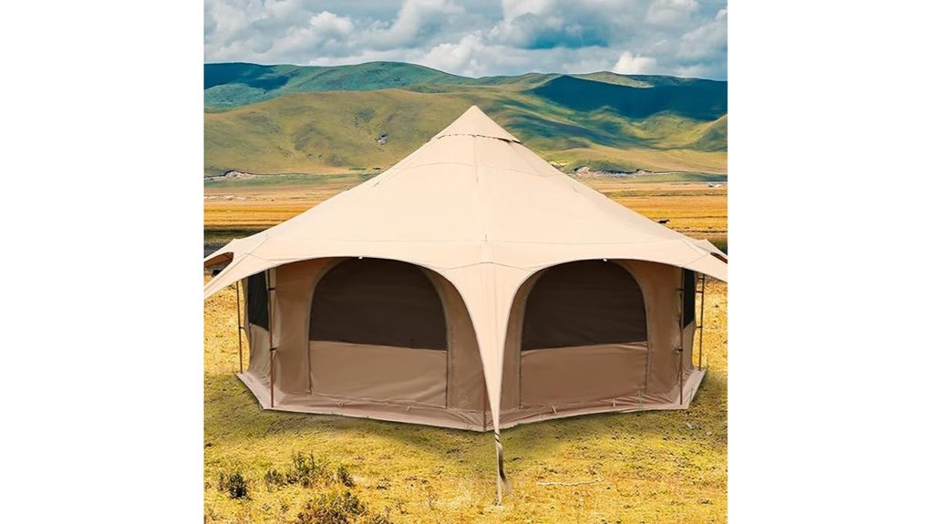 lvuyoyo family canvas tent