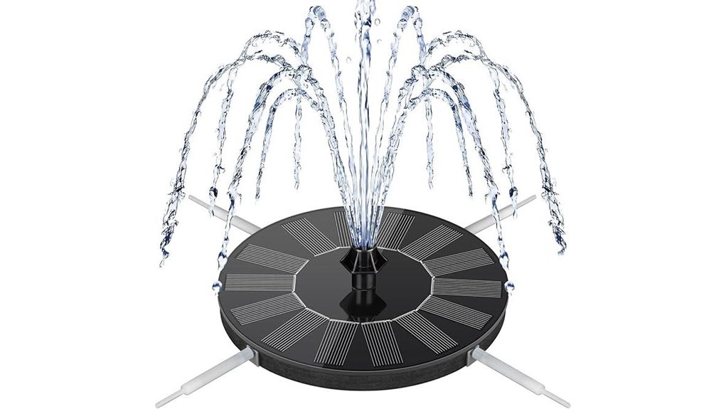 mademax solar bird bath