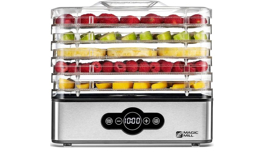 magic mill five stack dehydrator