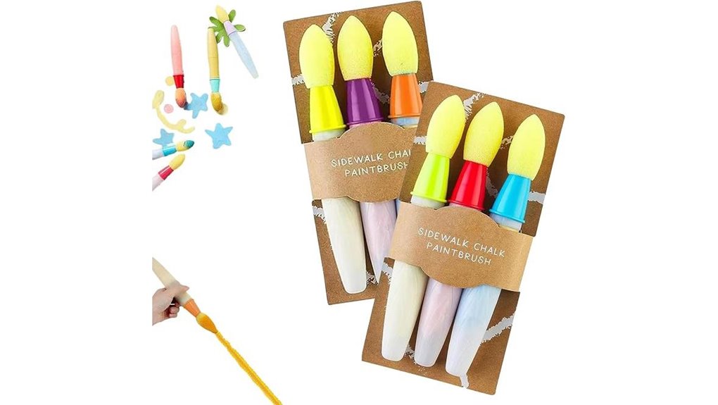 magic sponge sidewalk chalk
