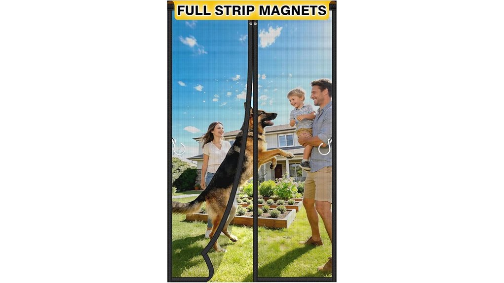 magnetic 32x80 black screen