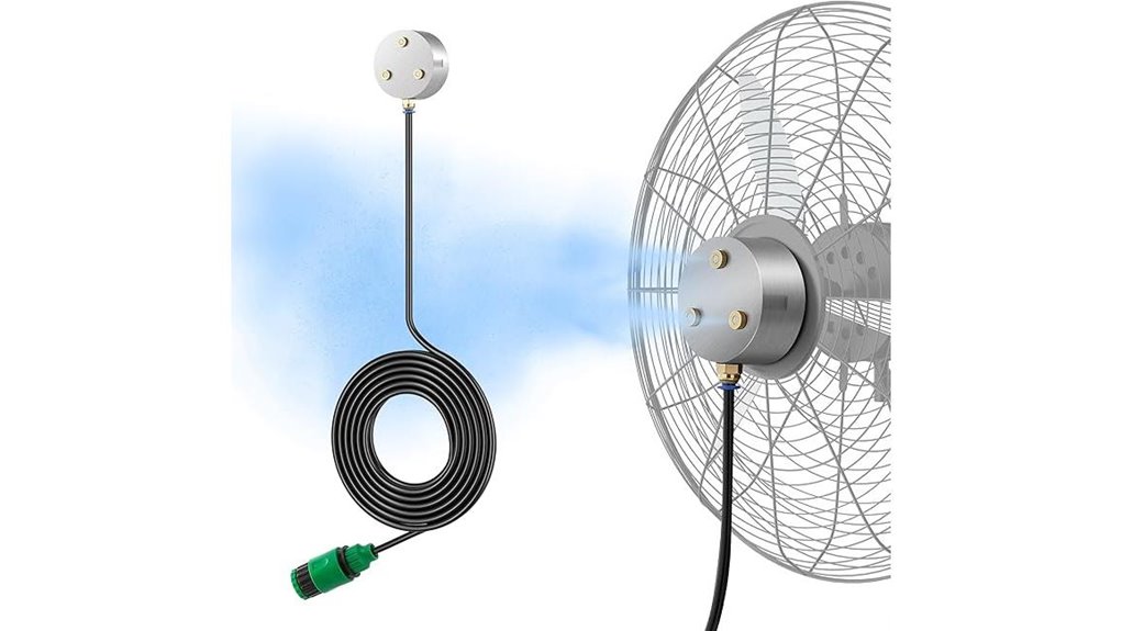 magnetic fan triple nozzle