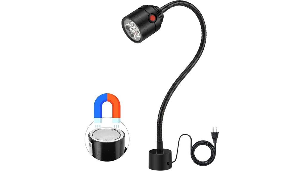 magnetic led flexible gooseneck