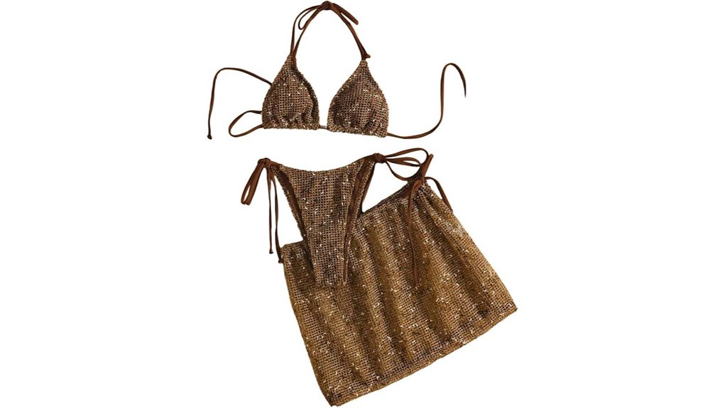 makemechic crochet bikini set
