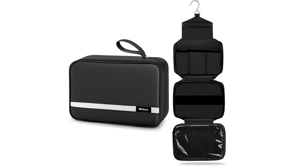 maliton 4 compartment toiletry bag