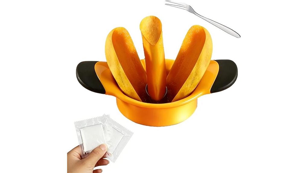 mango slicer corer gloves