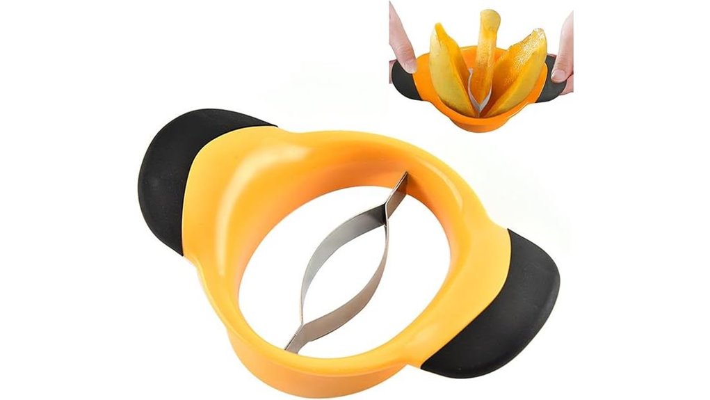 mango slicer steel blade