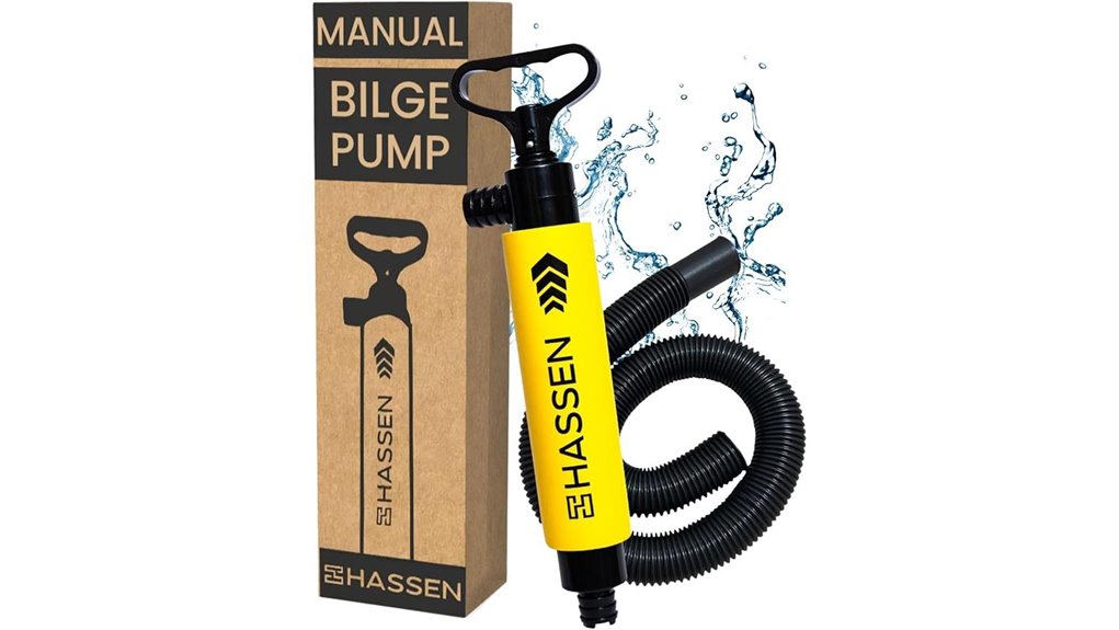 manual bilge pump hose