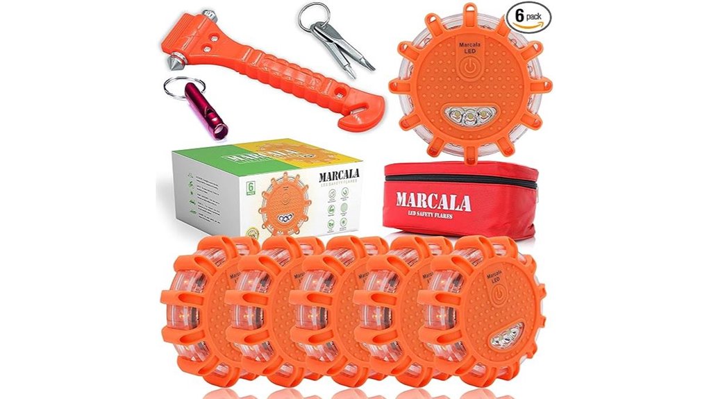 marcala 6 pack led road