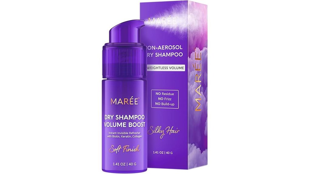 maree travel size powder shampoo