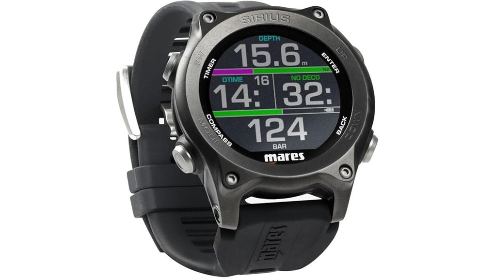 mares sirius dive computer
