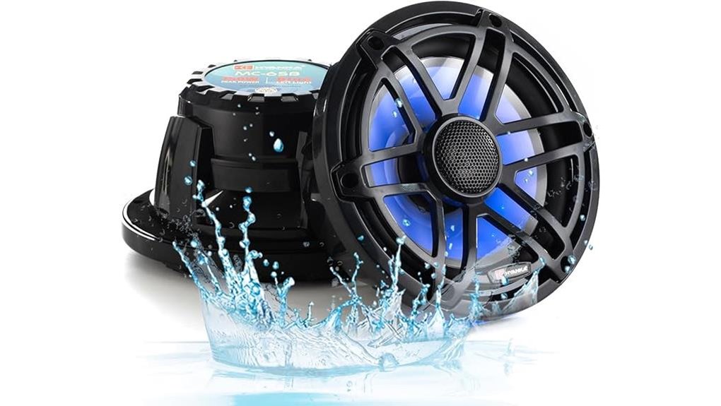 marine 750w ip67 speakers
