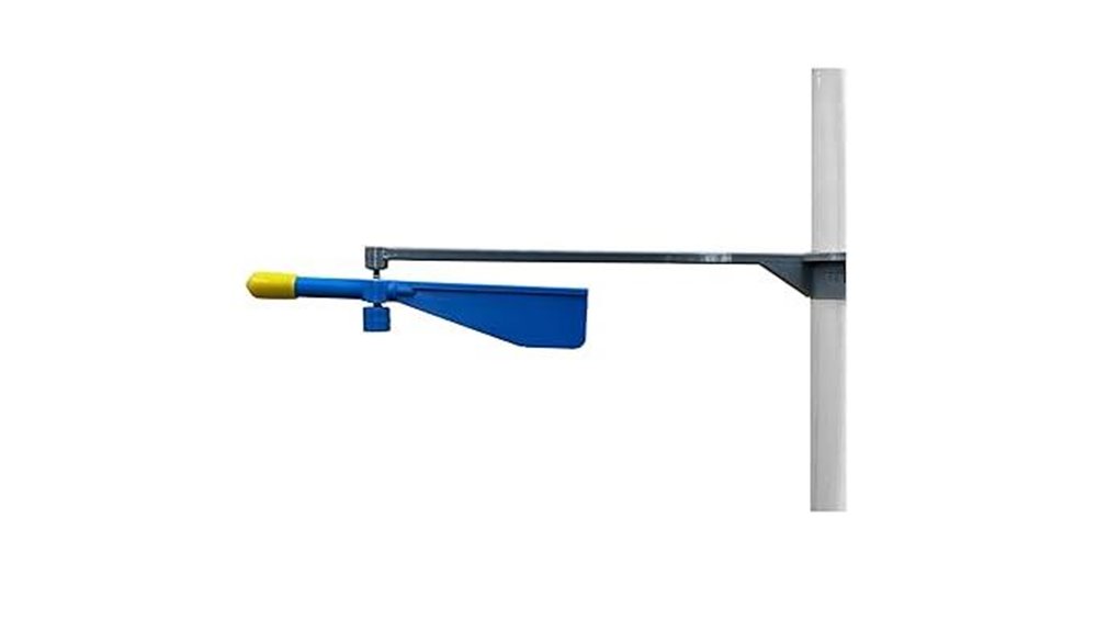 mast mounted levitating wind indicator