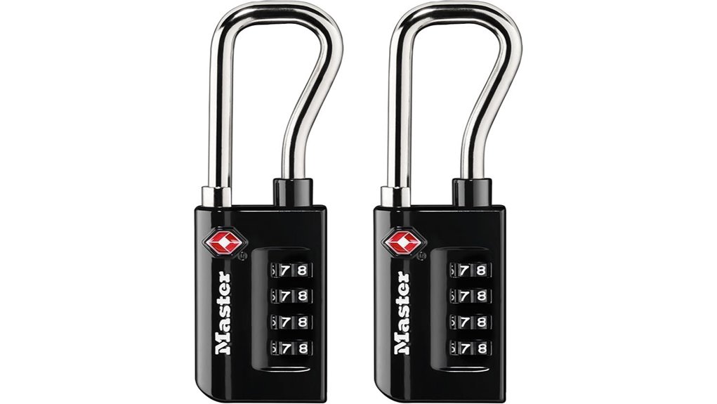 master tsa luggage padlocks