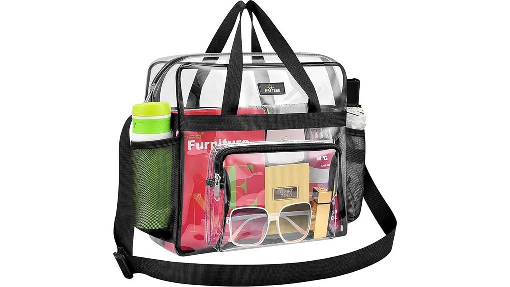 maytree clear lunch tote