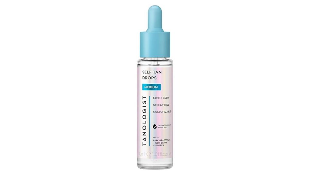 medium self tan streak free