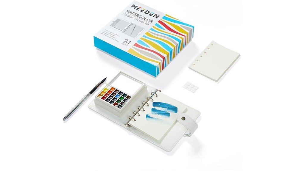 meeden travel sketchbook set