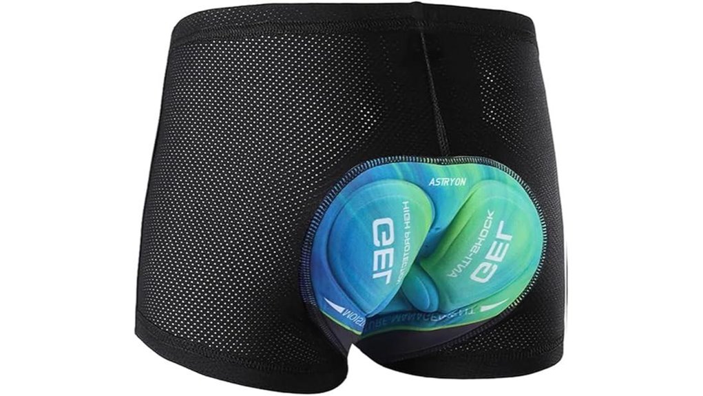 men s 5d gel padded mtb