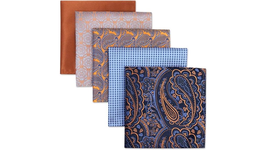 men s assorted silk squares