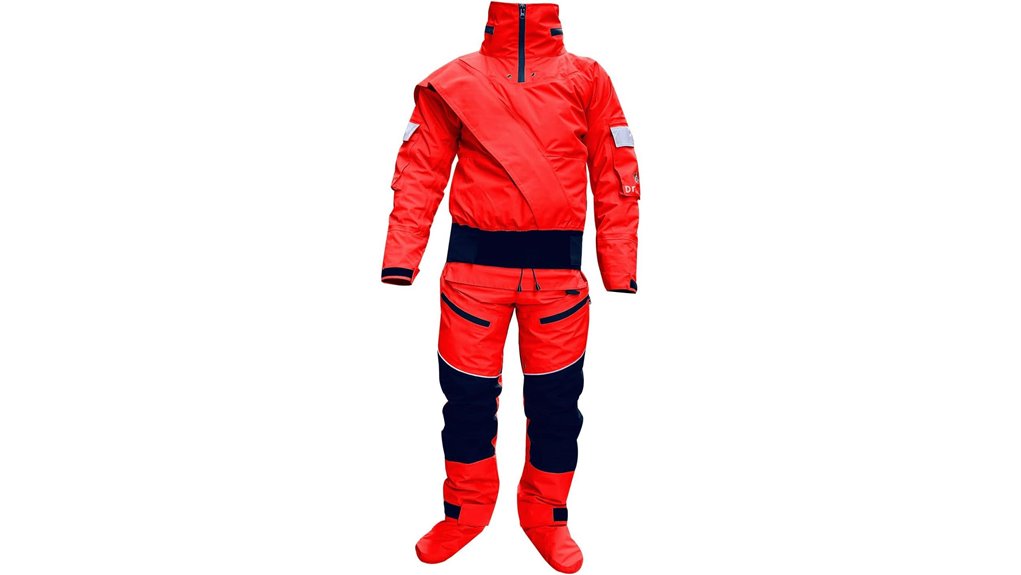 men s hooded cold water suit