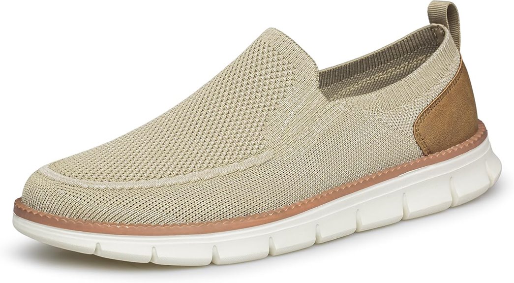 men s lightweight mesh loafers