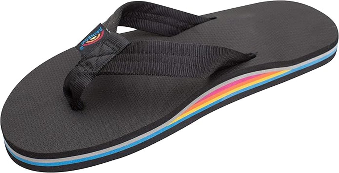 men s rainbow eva sandals