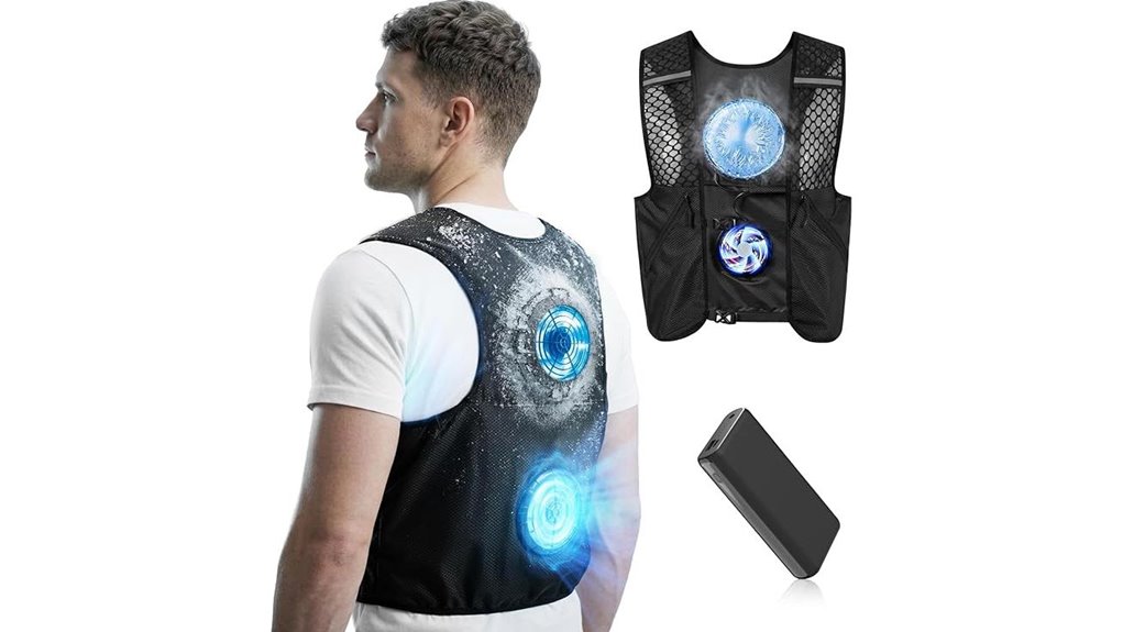 men s rechargeable cooling vest