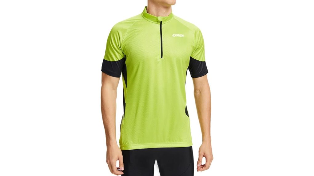 men s upf cycling pockets