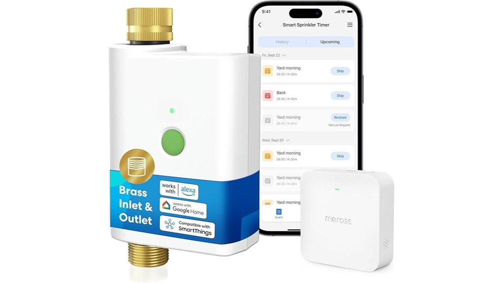 meross wifi hose timer