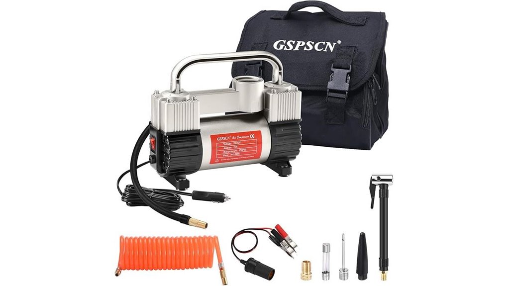 metal dual cylinder 150psi inflator
