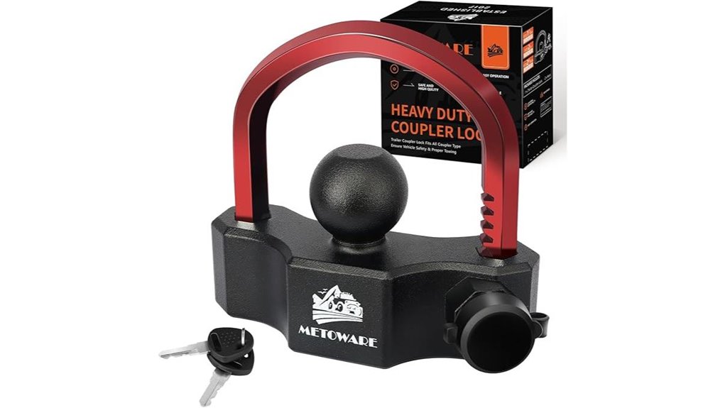 metoware universal trailer locks