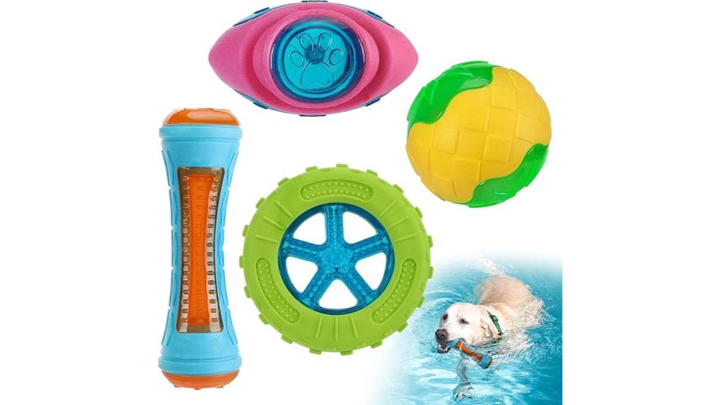 mewtogo four pack pool squeakers
