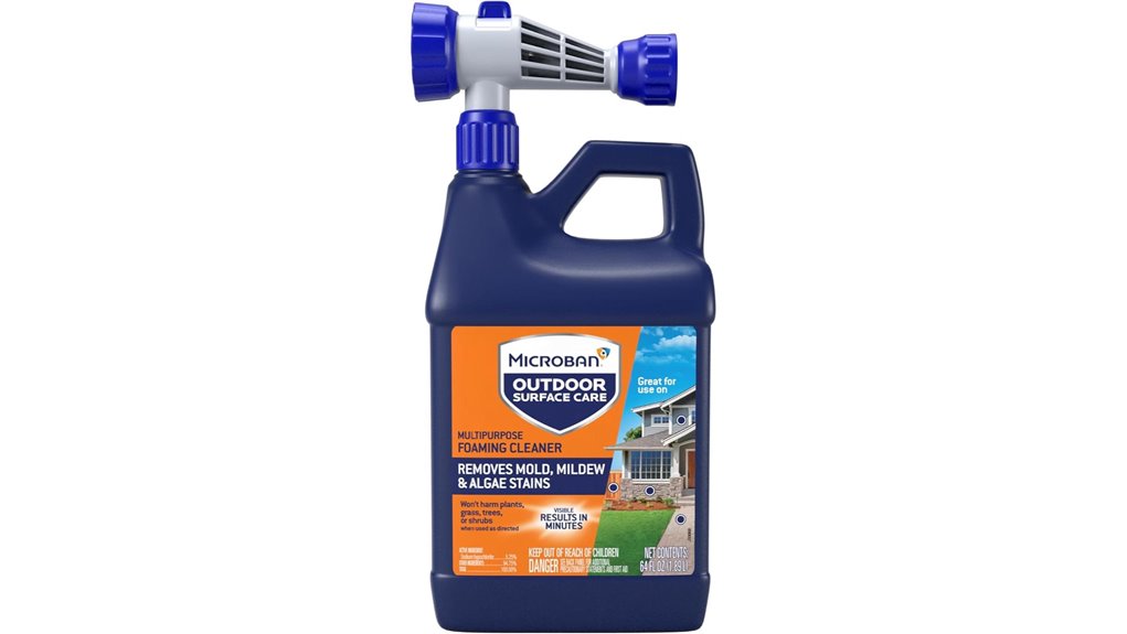 microban outdoor foaming cleaner
