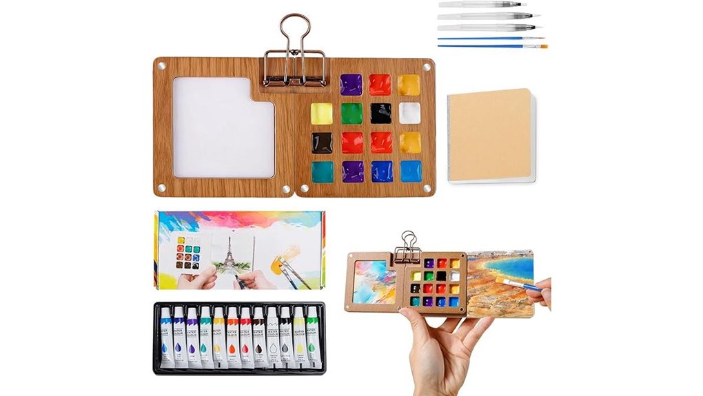 mini 12 color travel kit