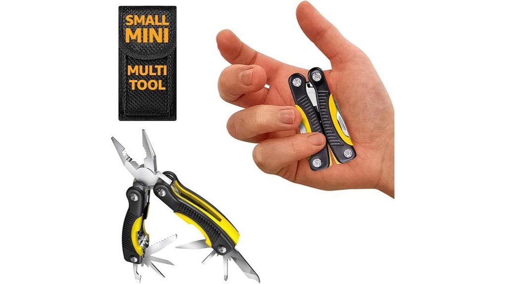 mini 12 in 1 multitool pliers