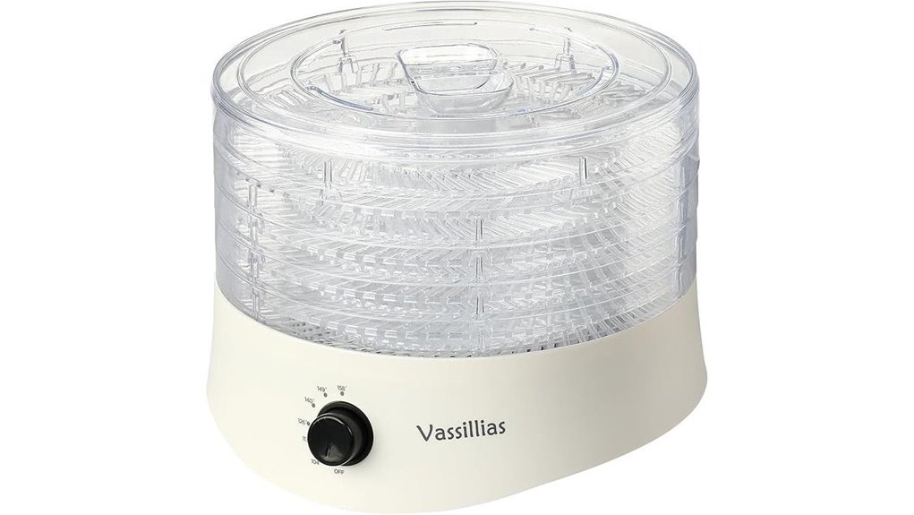 mini 280w bpa free dehydrator
